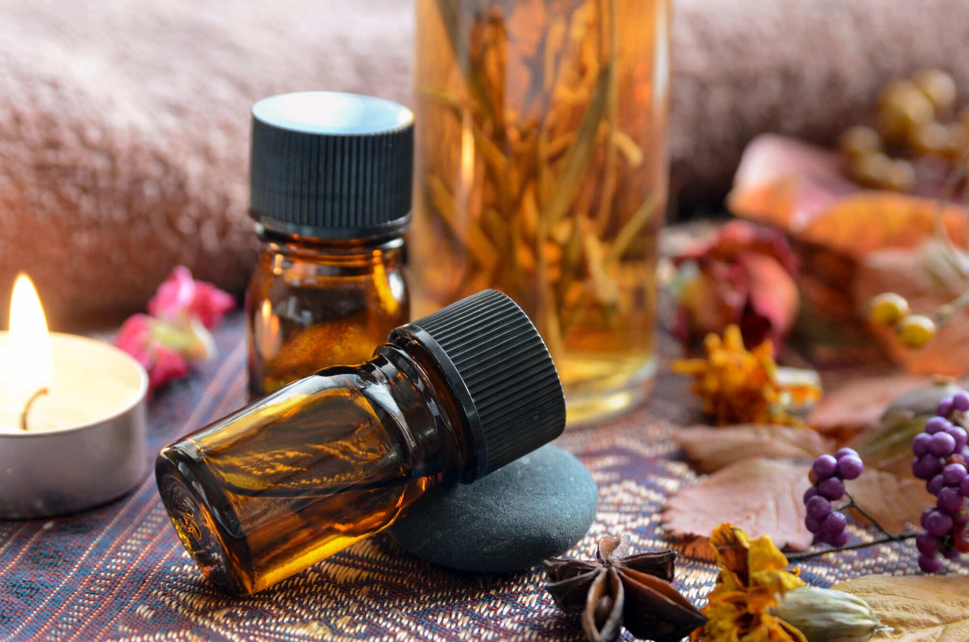 les huiles essentielles